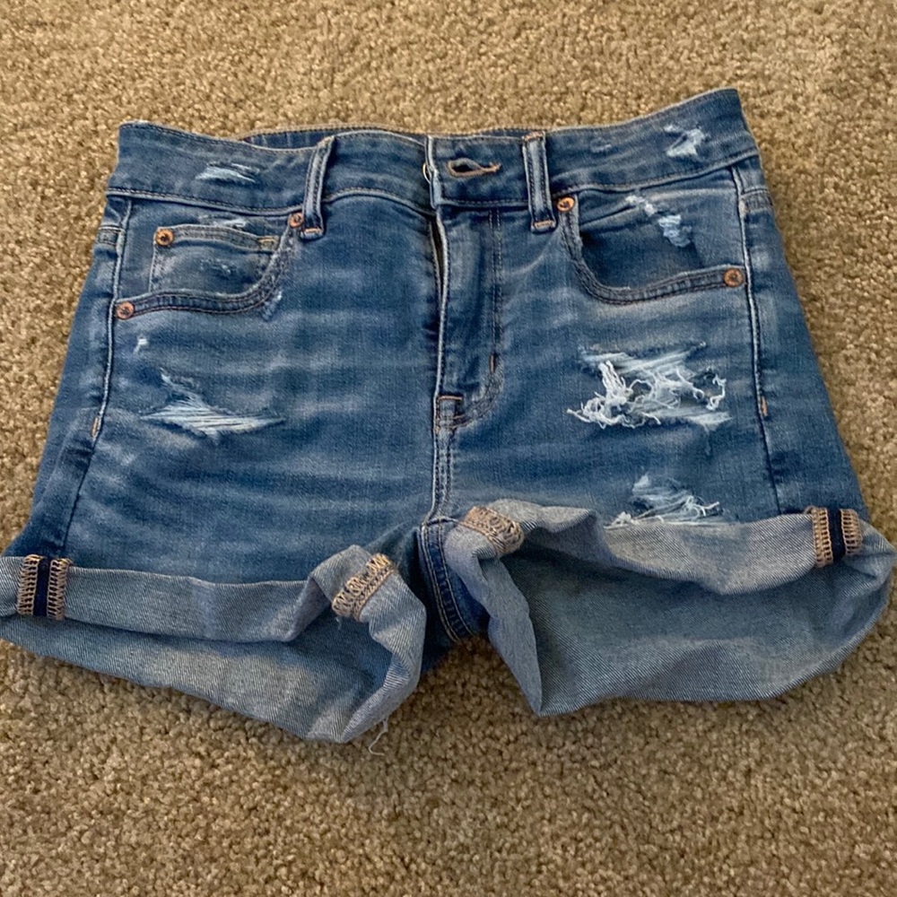 American eagle jean shorts